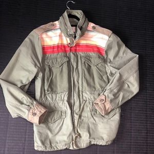 🔥Ralph Lauren Denim & Supply Serape Army Jacket